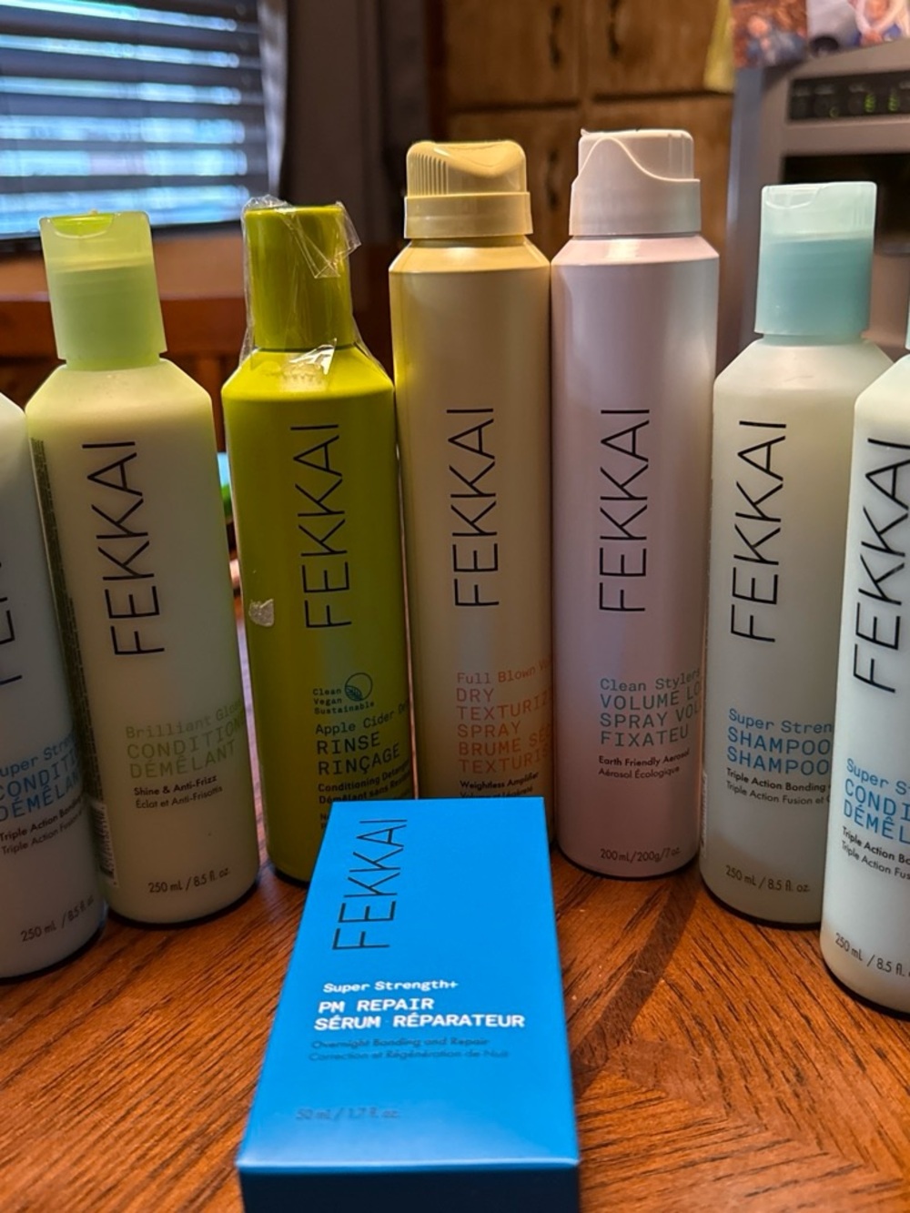 All Fekkai bundle Super Strength+ PM Repair Serum – Blue